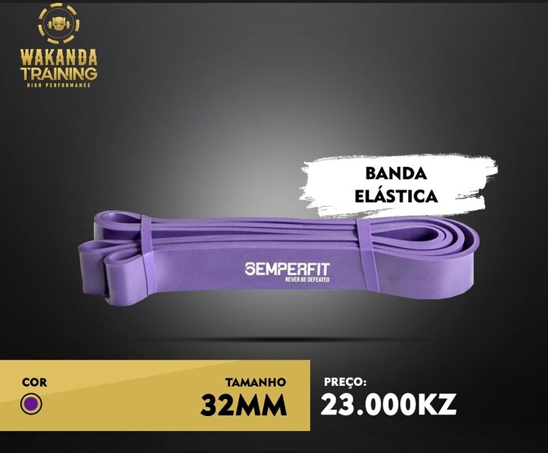 Banda Elástica 32mm roxa