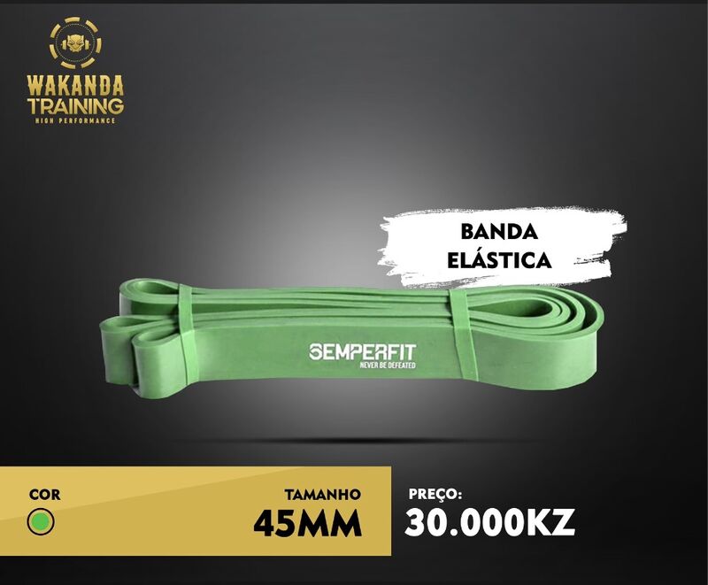 Banda Elástica 45mm verde