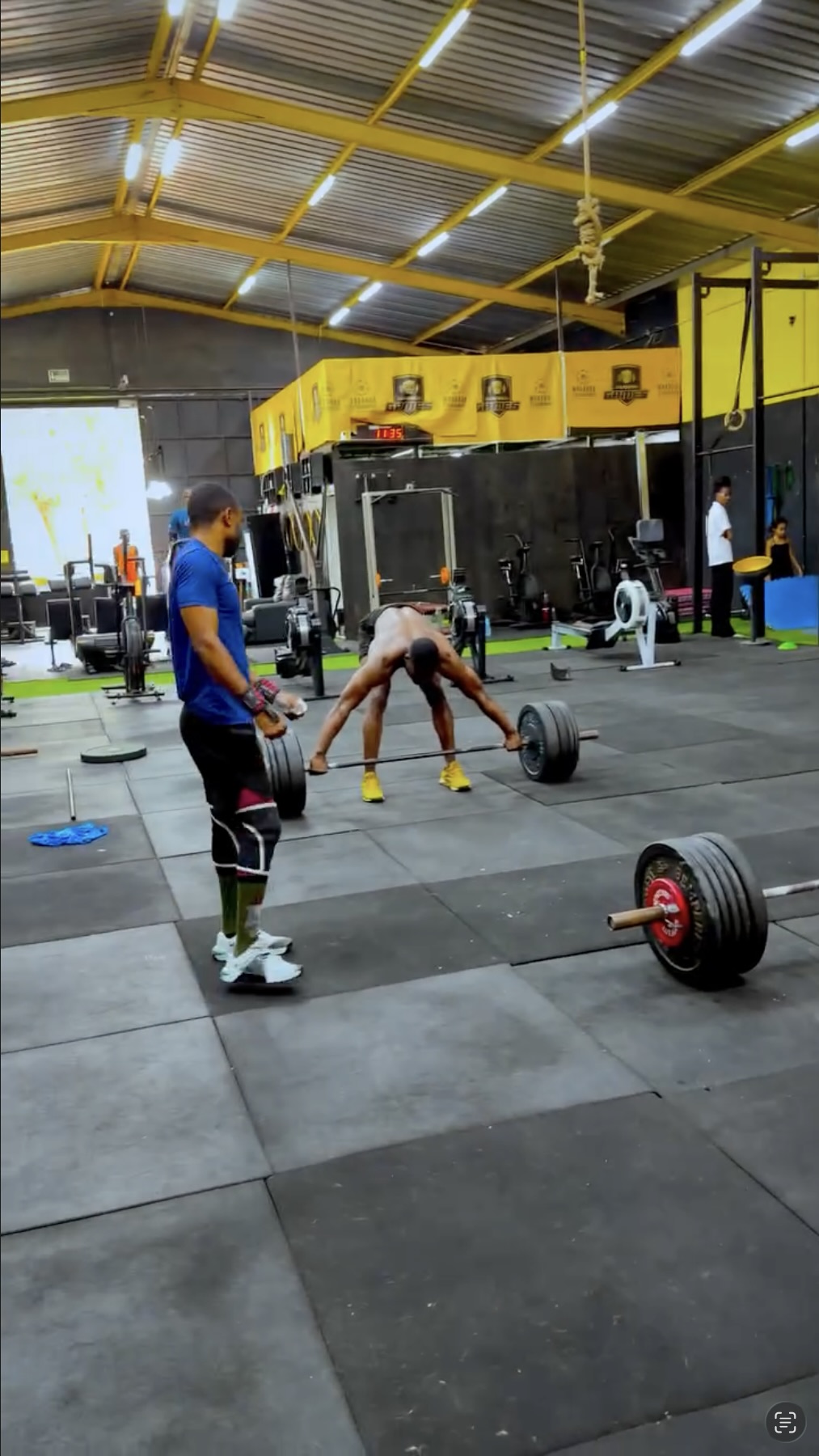 Wakanda Training — área de treino