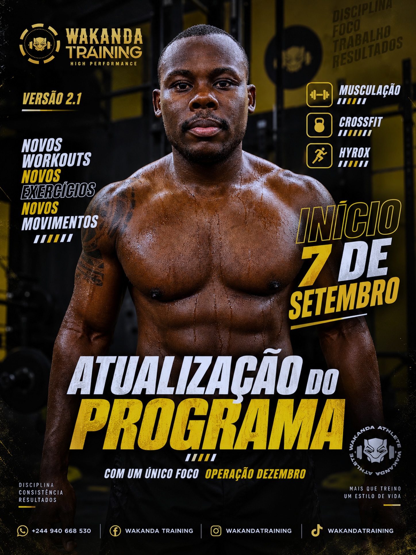 Atualização do Programa